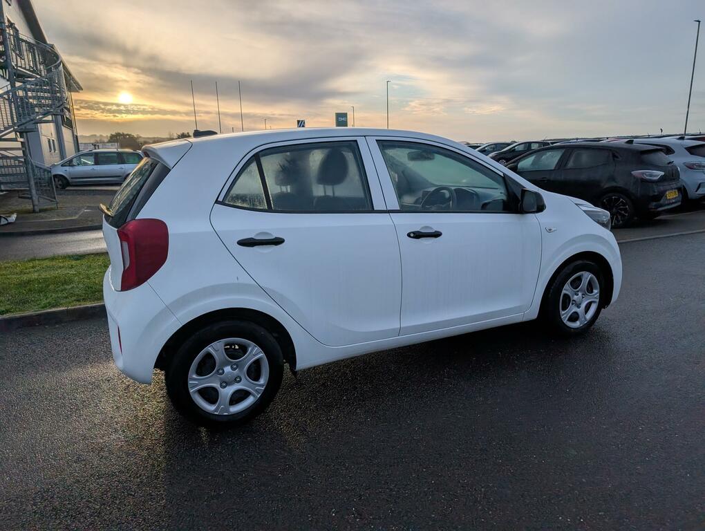 Kia Picanto 1.0 Dpi 1 Hatchback Euro 6 Ss CK24HKP White #3
