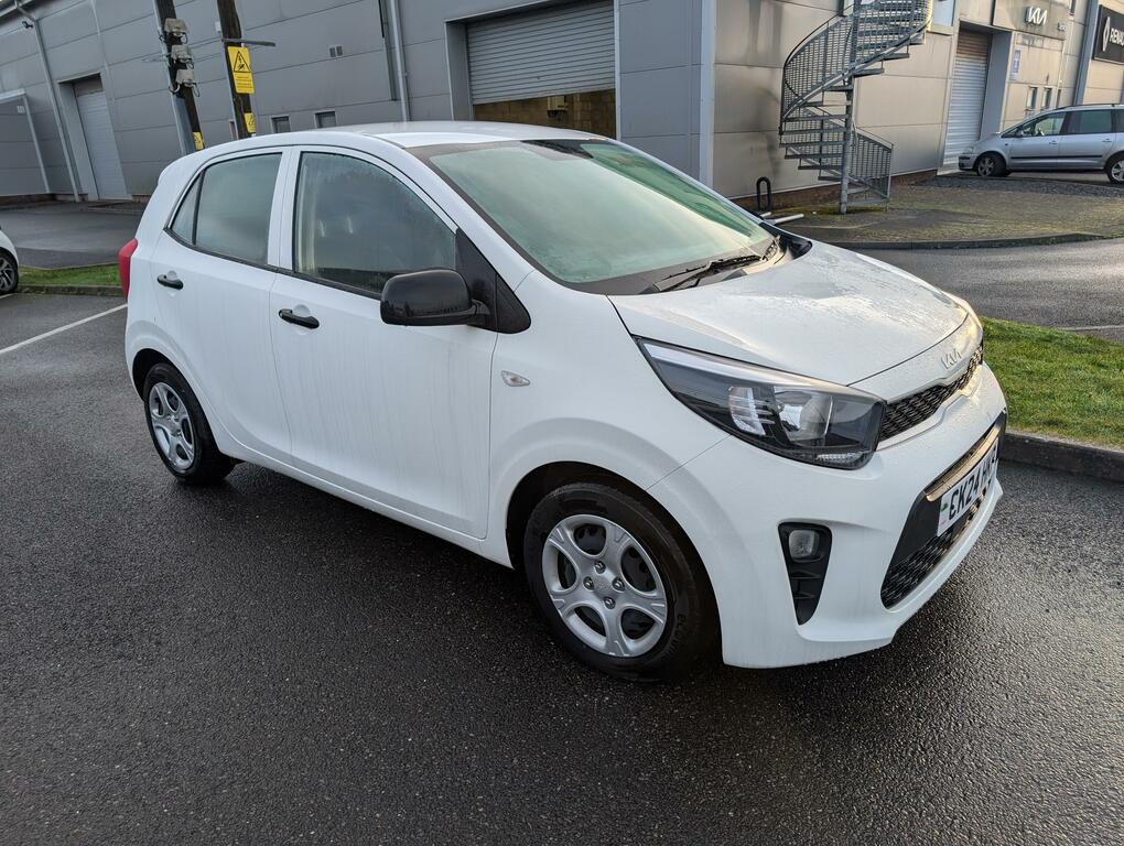 Kia Picanto 1.0 Dpi 1 Hatchback Euro 6 Ss White