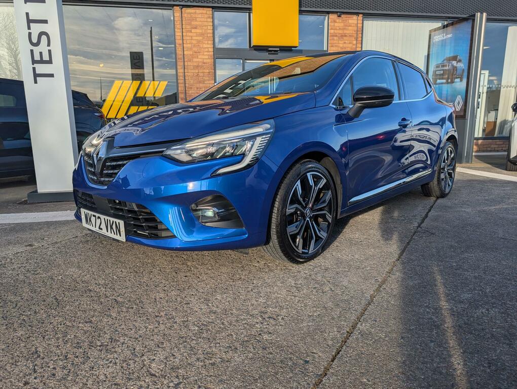 Renault Clio 1.0 Tce Techno Hatchback Euro 6 WK72VKN Blue #2