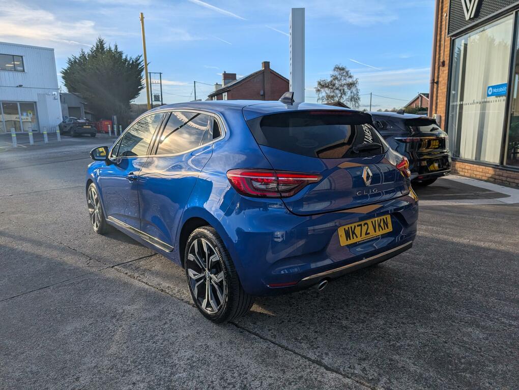 Renault Clio 1.0 Tce Techno Hatchback Euro 6 WK72VKN Blue #4