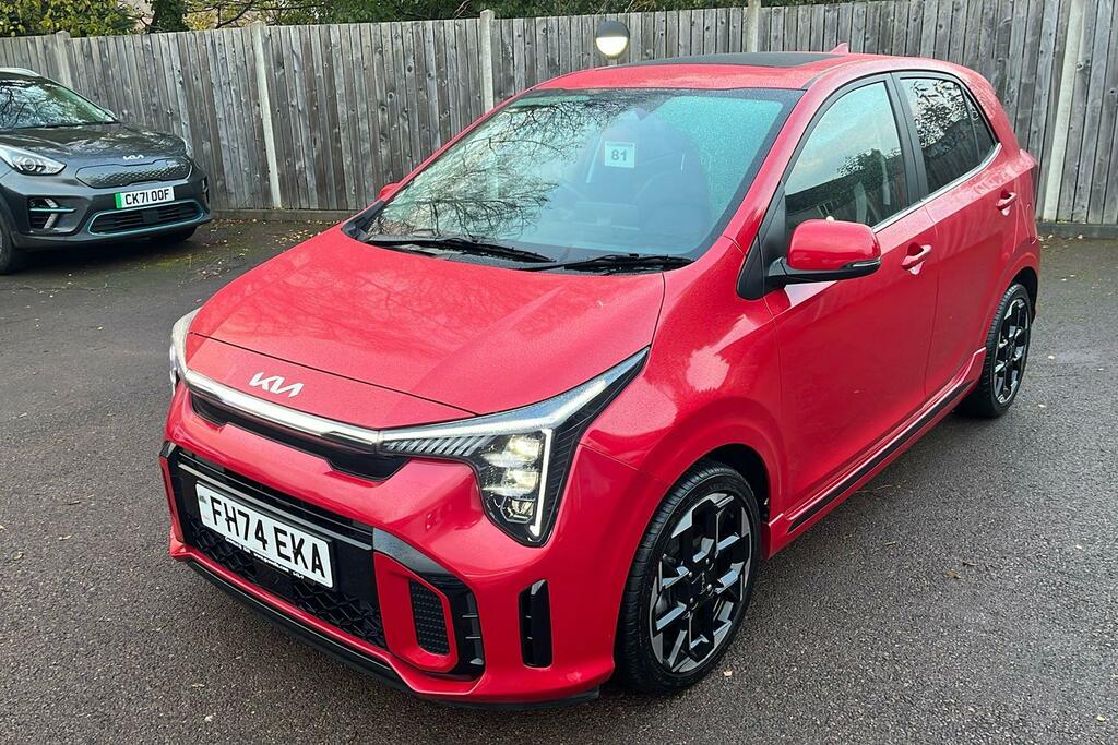 Kia Picanto 1.2 Gt-line S Hatchback Amt Euro 6 Ss FH74EKA Red #5