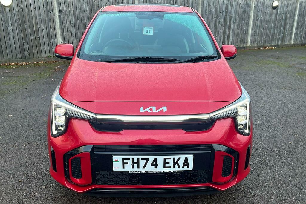 Kia Picanto 1.2 Gt-line S Hatchback Amt Euro 6 Ss FH74EKA Red #6