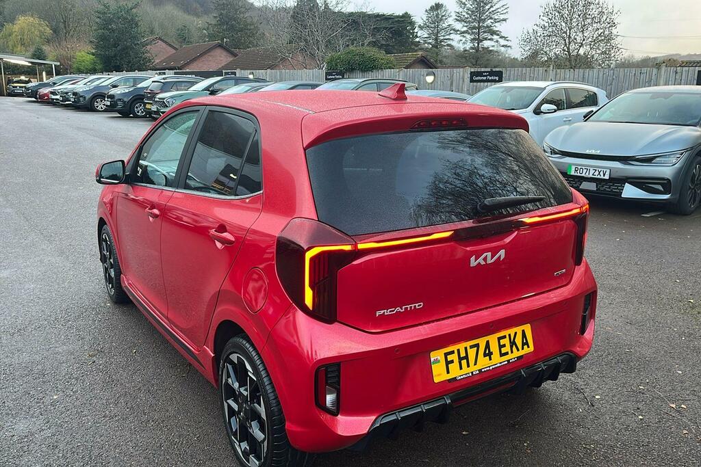 Kia Picanto 1.2 Gt-line S Hatchback Amt Euro 6 Ss FH74EKA Red #3