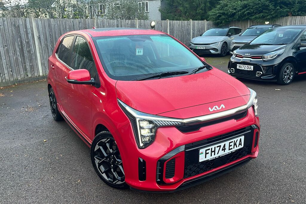Kia Picanto 1.2 Gt-line S Hatchback Amt Euro 6 Ss Red