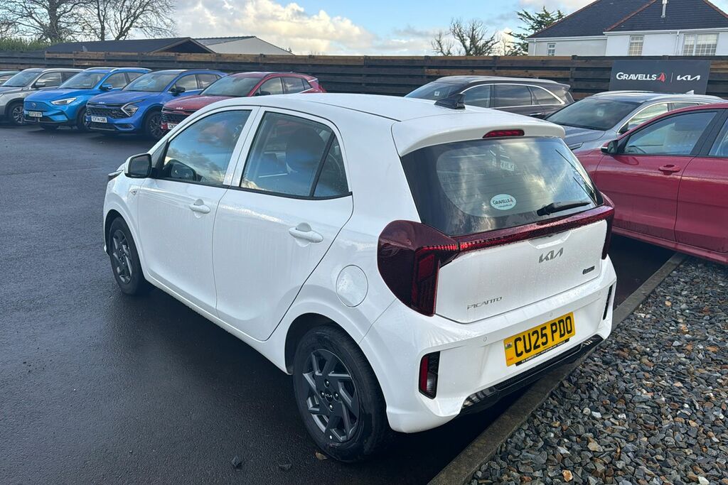 Kia Picanto 1.0 2 Hatchback Amt Euro 6 Ss 62 Bh CU25PDO White #3