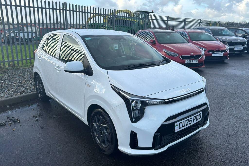 Kia Picanto 1.0 2 Hatchback Amt Euro 6 Ss 62 Bh White