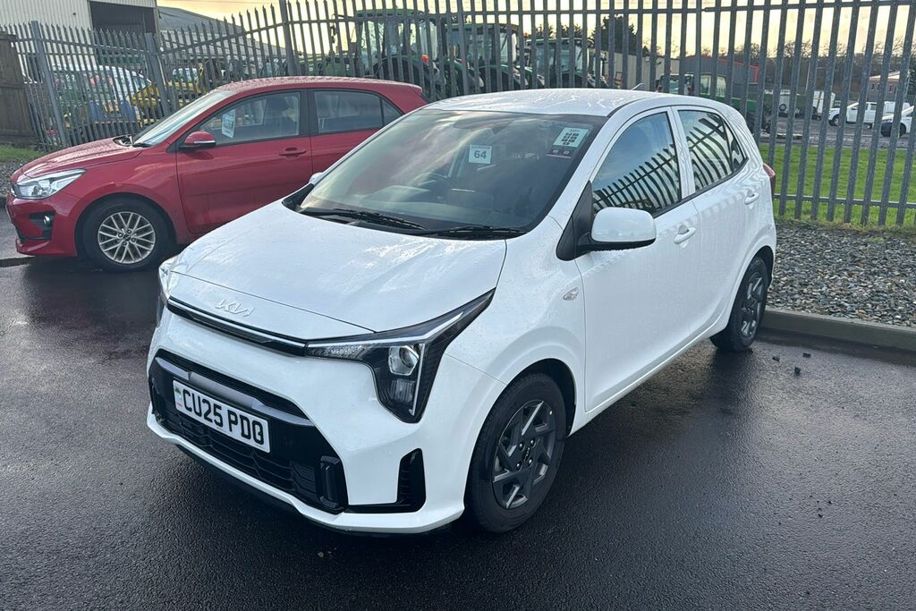 Kia Picanto 1.0 2 Hatchback Amt Euro 6 Ss 62 Bh CU25PDO White #5