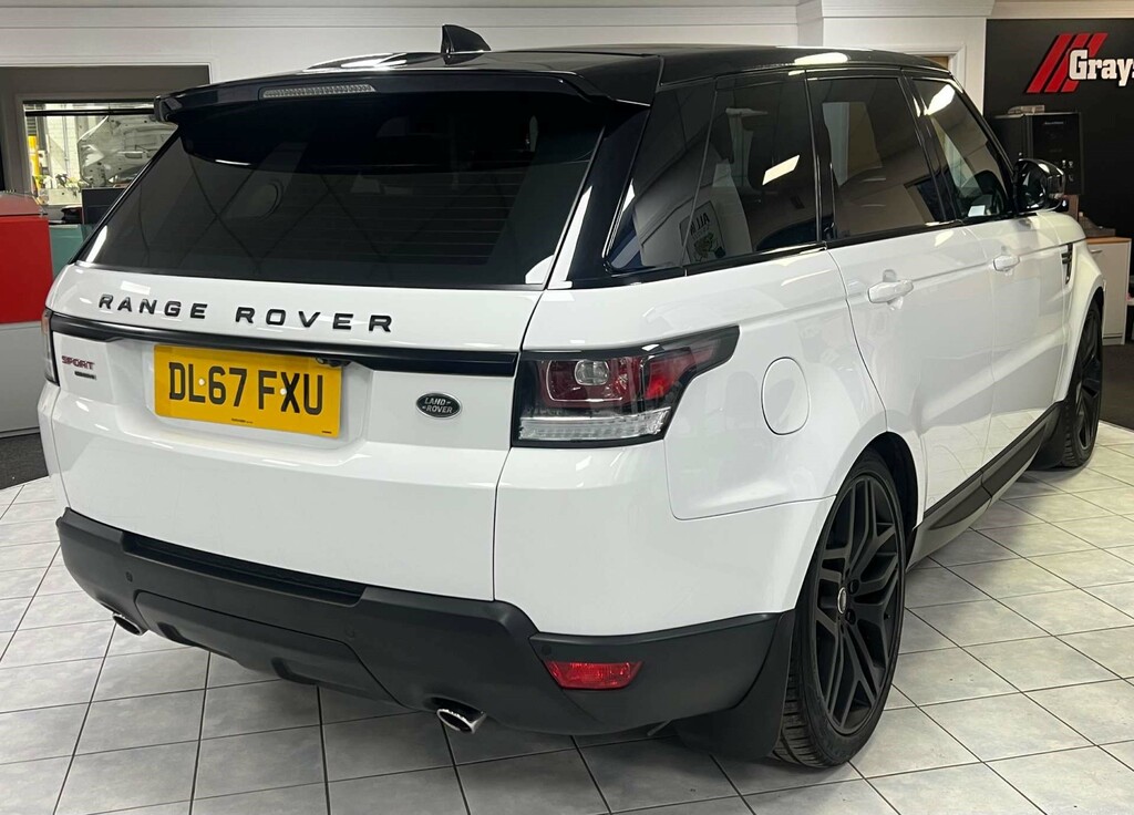 Land Rover Range Rover Sport Hse Dynamic Sdv6 4Wd DL67FXU White #6