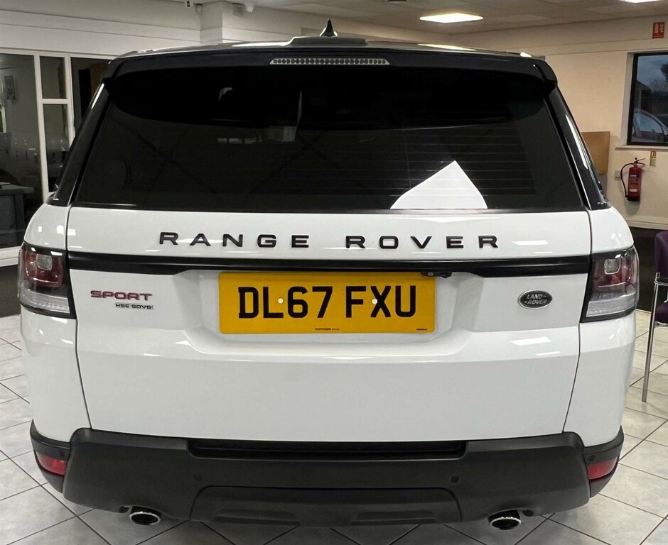 Land Rover Range Rover Sport Hse Dynamic Sdv6 4Wd DL67FXU White #5