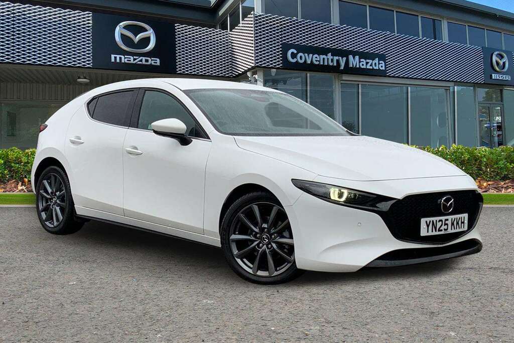 Mazda 3 Takumi Mhev White
