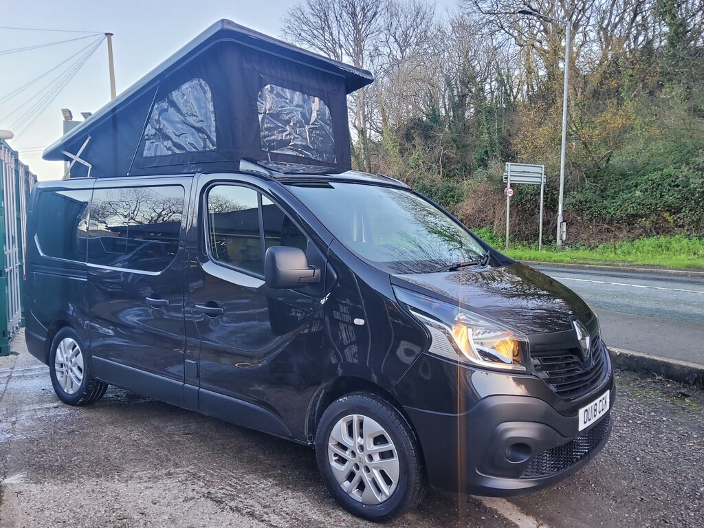 Renault Trafic Camper Van 1.6 Sl27 Energy Dci 95 Business 20181 Black #2