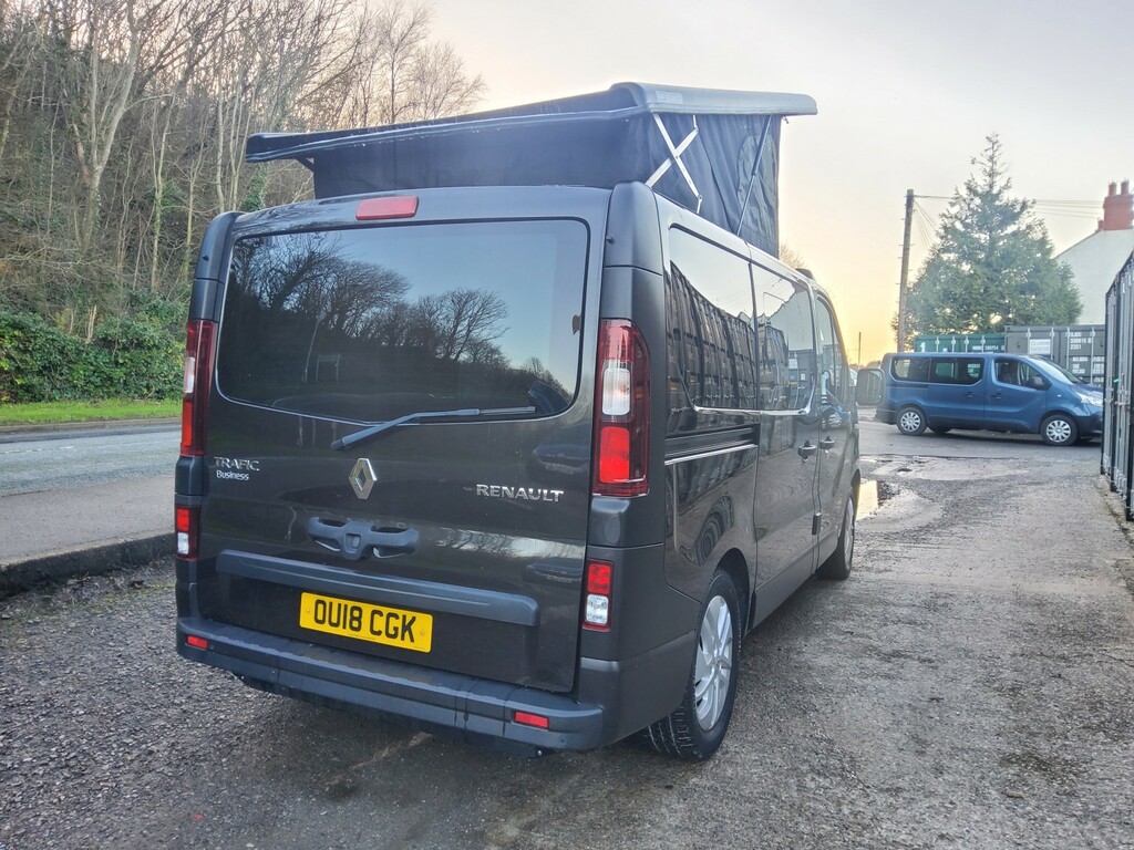 Renault Trafic Camper Van 1.6 Sl27 Energy Dci 95 Business 20181 Black #6