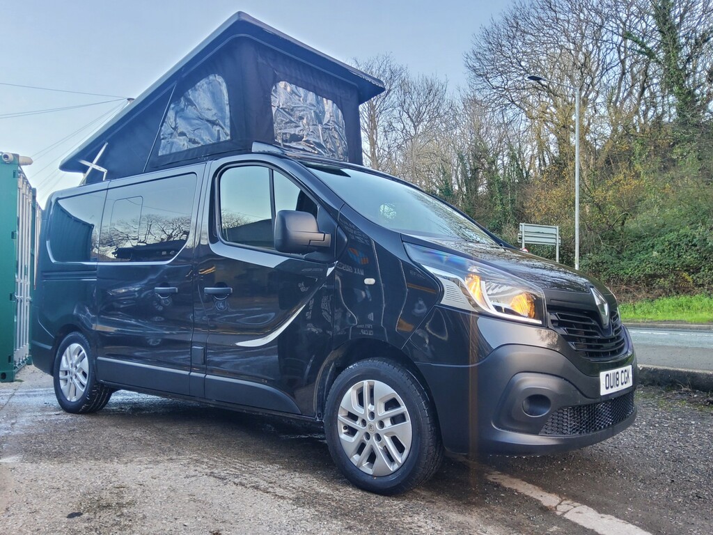 Renault Trafic Camper Van 1.6 Sl27 Energy Dci 95 Business 20181 Black