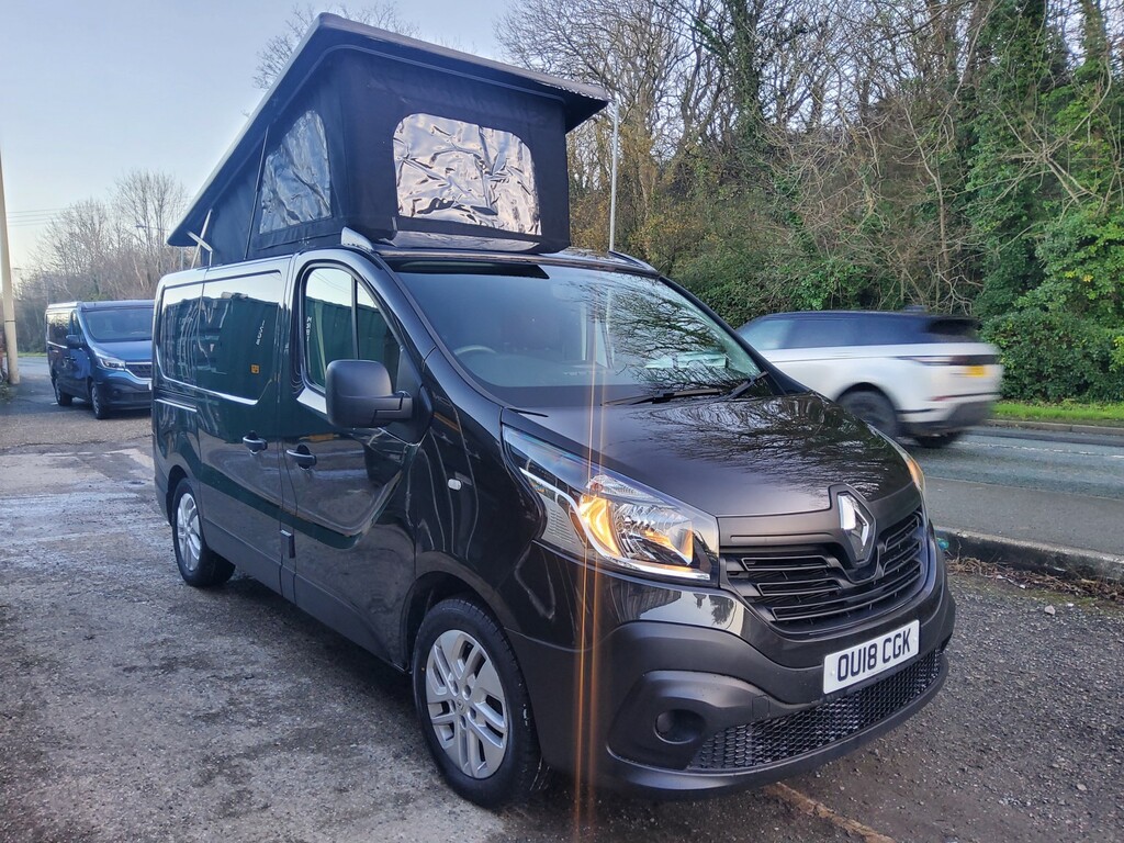 Renault Trafic Camper Van 1.6 Sl27 Energy Dci 95 Business 20181 Black #3