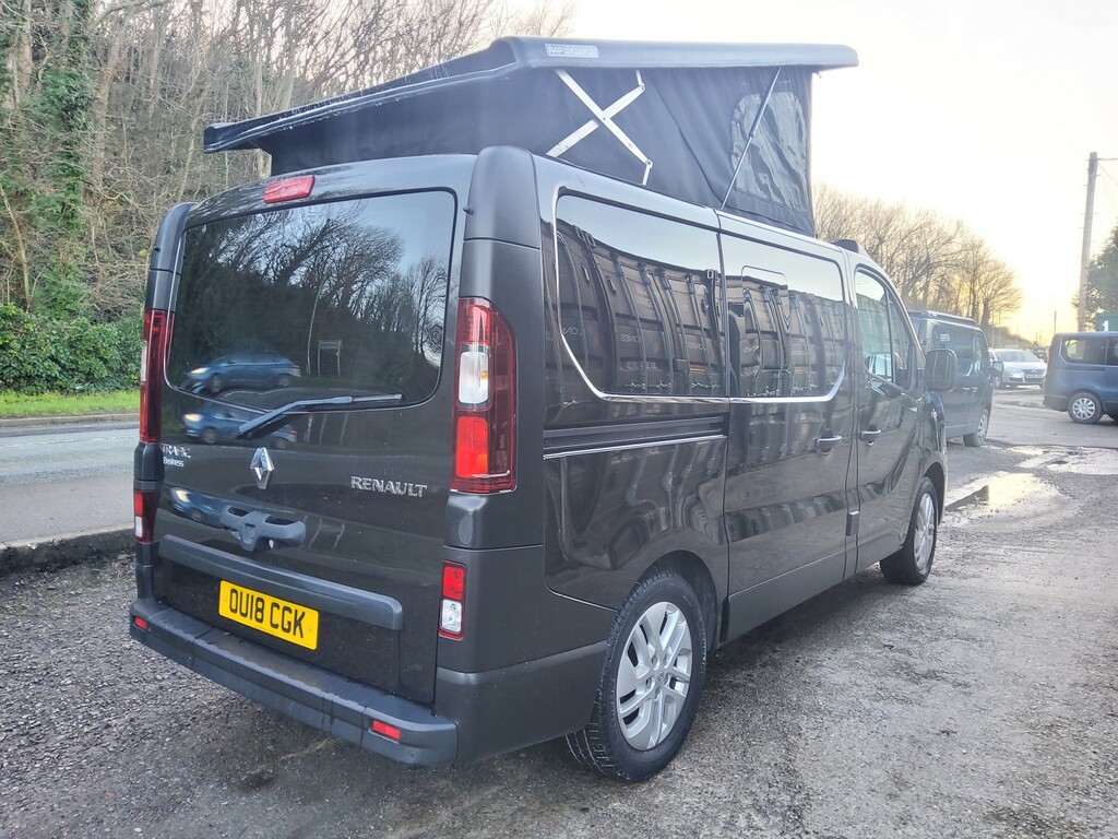 Renault Trafic Camper Van 1.6 Sl27 Energy Dci 95 Business 20181 Black #5