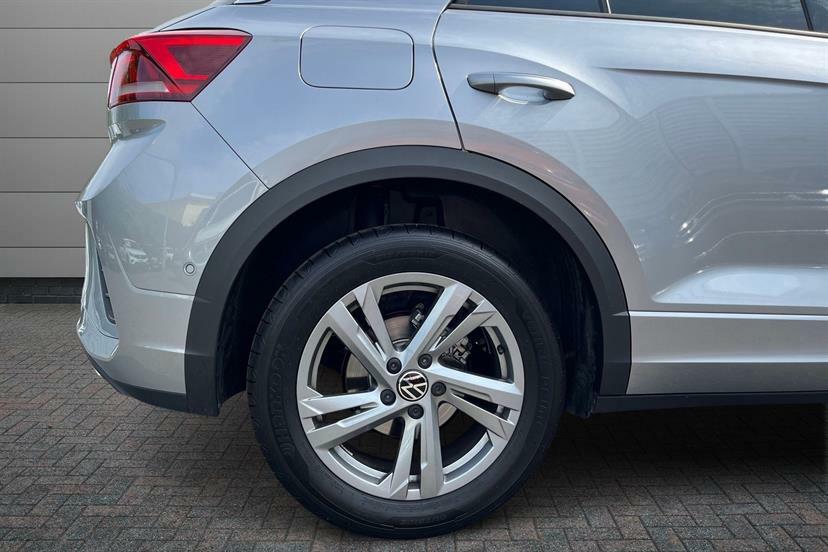 Volkswagen T-Roc 1.5 Tsi R-line Dsg DH25EUD Silver #5