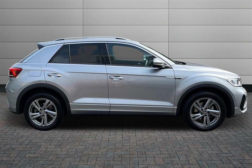 Volkswagen T-Roc 1.5 Tsi R-line Dsg DH25EUD Silver #4