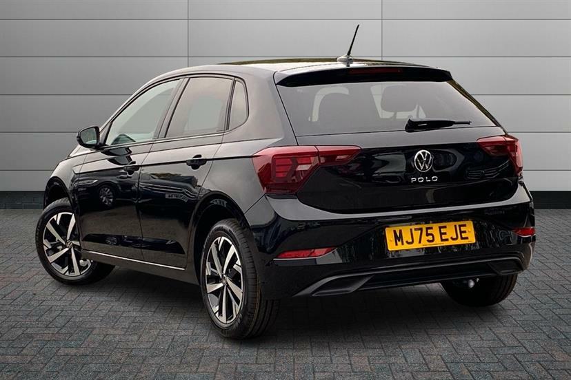 Volkswagen Polo 1.0 Tsi Match Dsg MJ75EJE Black #3