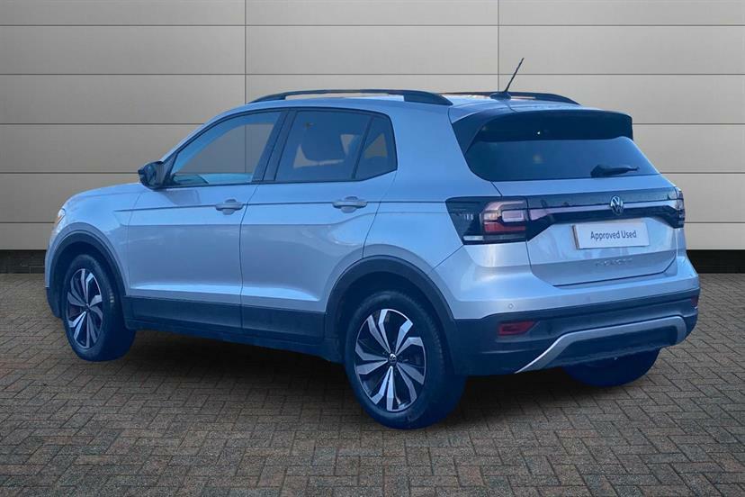 Volkswagen T-Cross 1.0 Tsi 110 Black Edition MW72RXU Silver #3