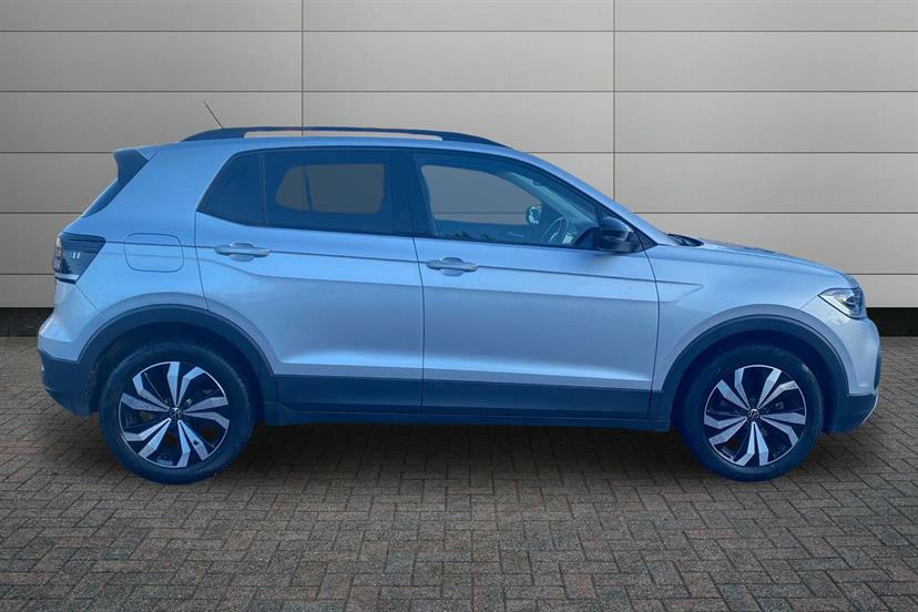 Volkswagen T-Cross 1.0 Tsi 110 Black Edition MW72RXU Silver #4