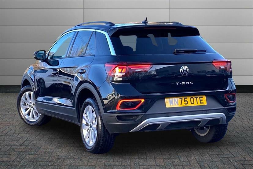 Volkswagen T-Roc 1.5 Tsi Match Dsg WN75OTE Black #3