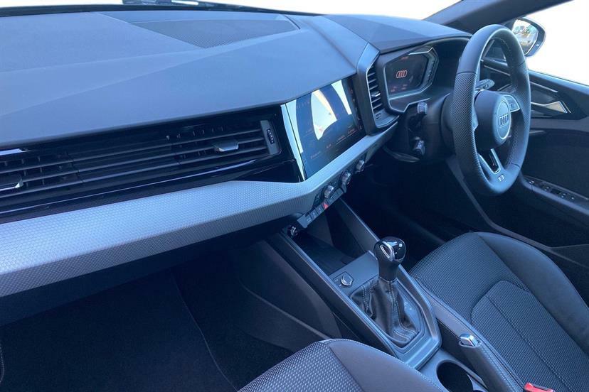 Audi A1 30 Tfsi S Line S Tronic Tech Pack EY75SWU Black #2