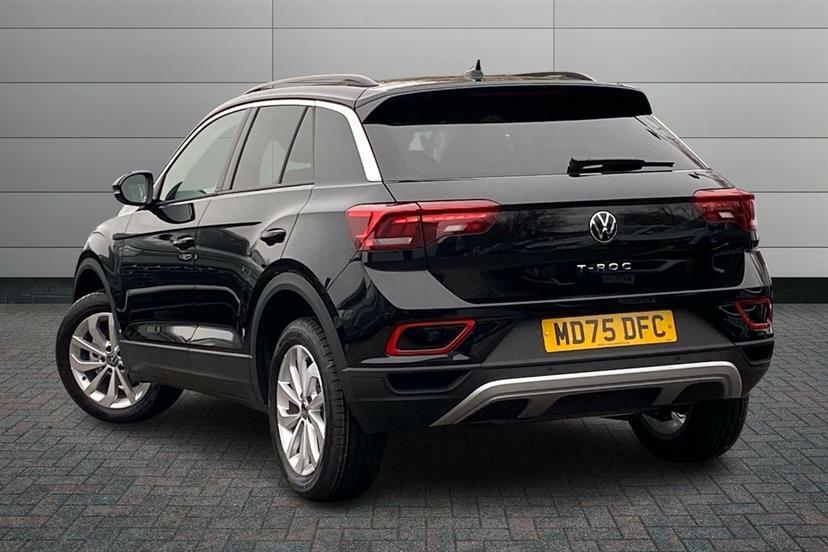 Volkswagen T-Roc 1.5 Tsi Match Dsg MD75DFC Black #3