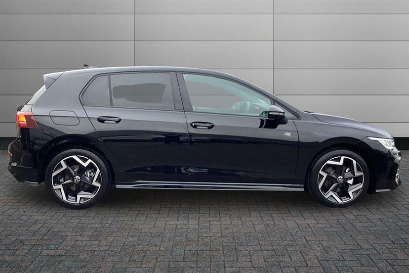 Volkswagen Golf 1.5 Etsi 150 R-line Dsg EF75OFE Black #4