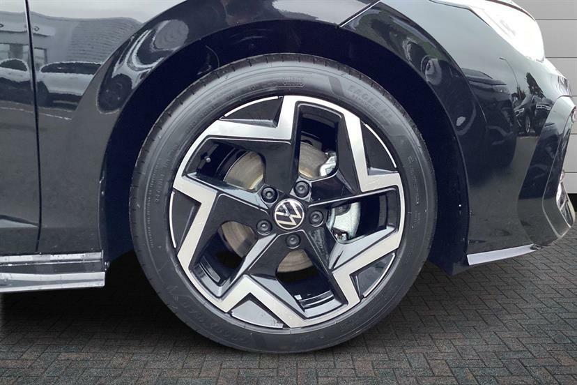 Volkswagen Golf 1.5 Etsi 150 R-line Dsg EF75OFE Black #5