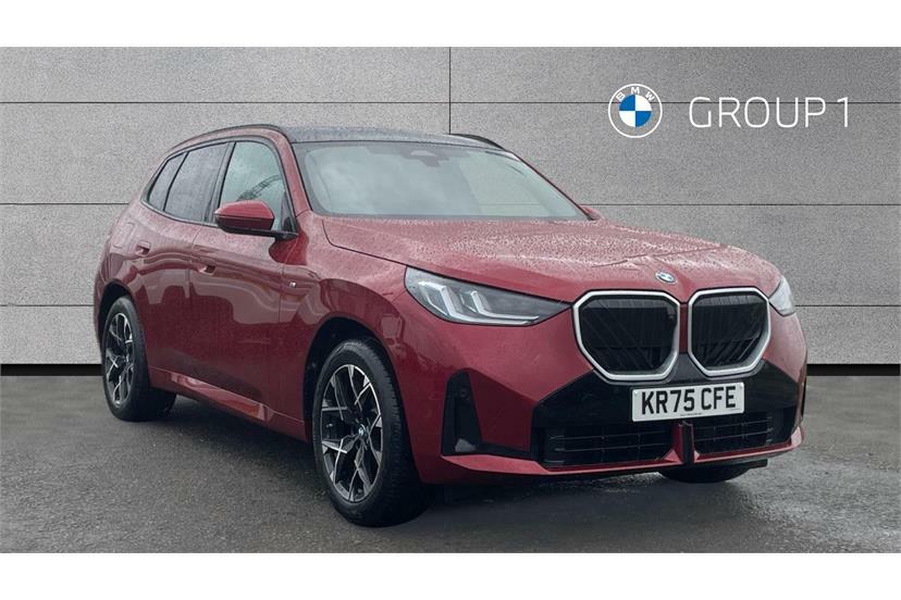 BMW X3 20D Xdrive M Sport Step Red