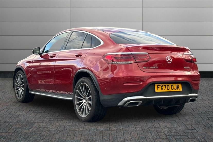 Mercedes-Benz GLC Class Glc 220D 4Matic Amg Line Premium 9G-tronic FX70OJK Red #2