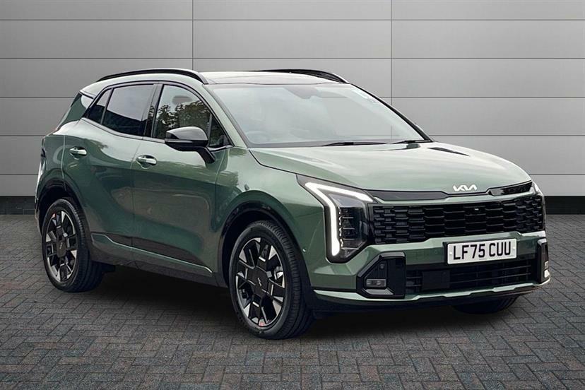 Kia Sportage 1.6T Gdi Hev Gt-line S Awd Green