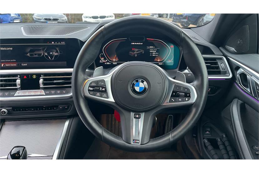 BMW 4 Series M440d Xdrive Mht Step White #5