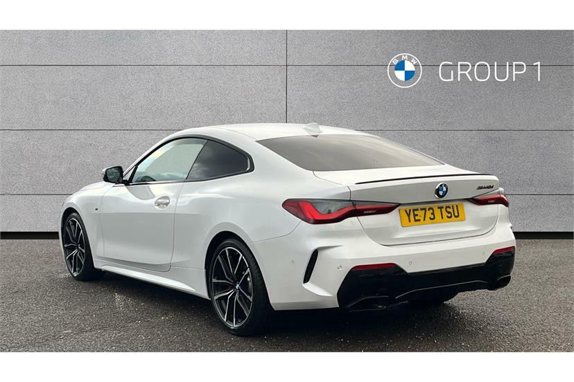 BMW 4 Series M440d Xdrive Mht Step White #2