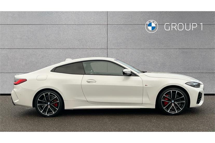 BMW 4 Series M440d Xdrive Mht Step White #3