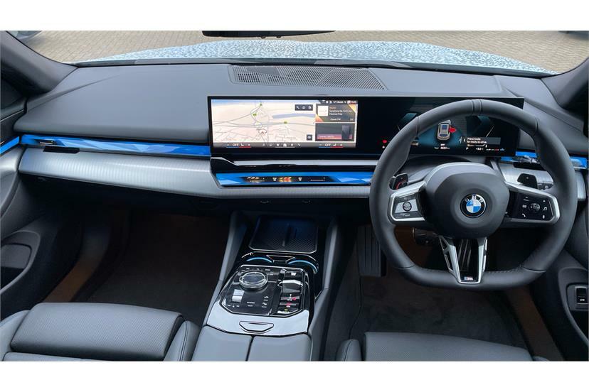 BMW 5 Series 520I M Sport Grey #4