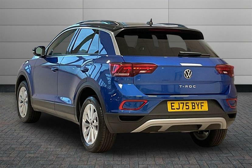 Volkswagen T-Roc 1.5 Tsi Match Dsg EJ75BYF Blue #3