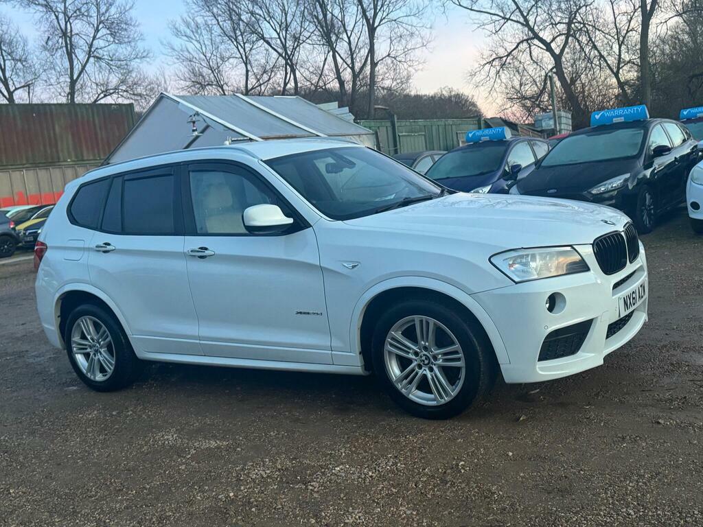 BMW X3 2.0 20D M Sport Steptronic Xdrive Euro 5 S S White