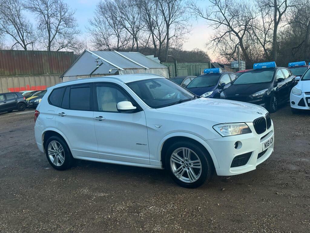 BMW X3 2.0 20D M Sport Steptronic Xdrive Euro 5 S S NX61AZW White #6