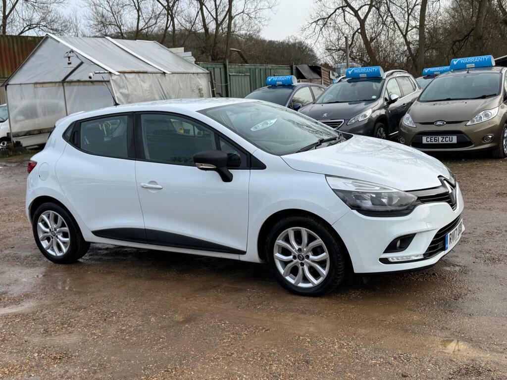 Renault Clio 0.9 Tce Play Euro 6 S S White