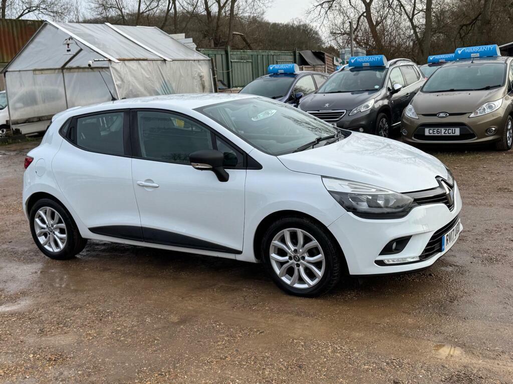 Renault Clio 0.9 Tce Play Euro 6 S S RV17UOD White #5