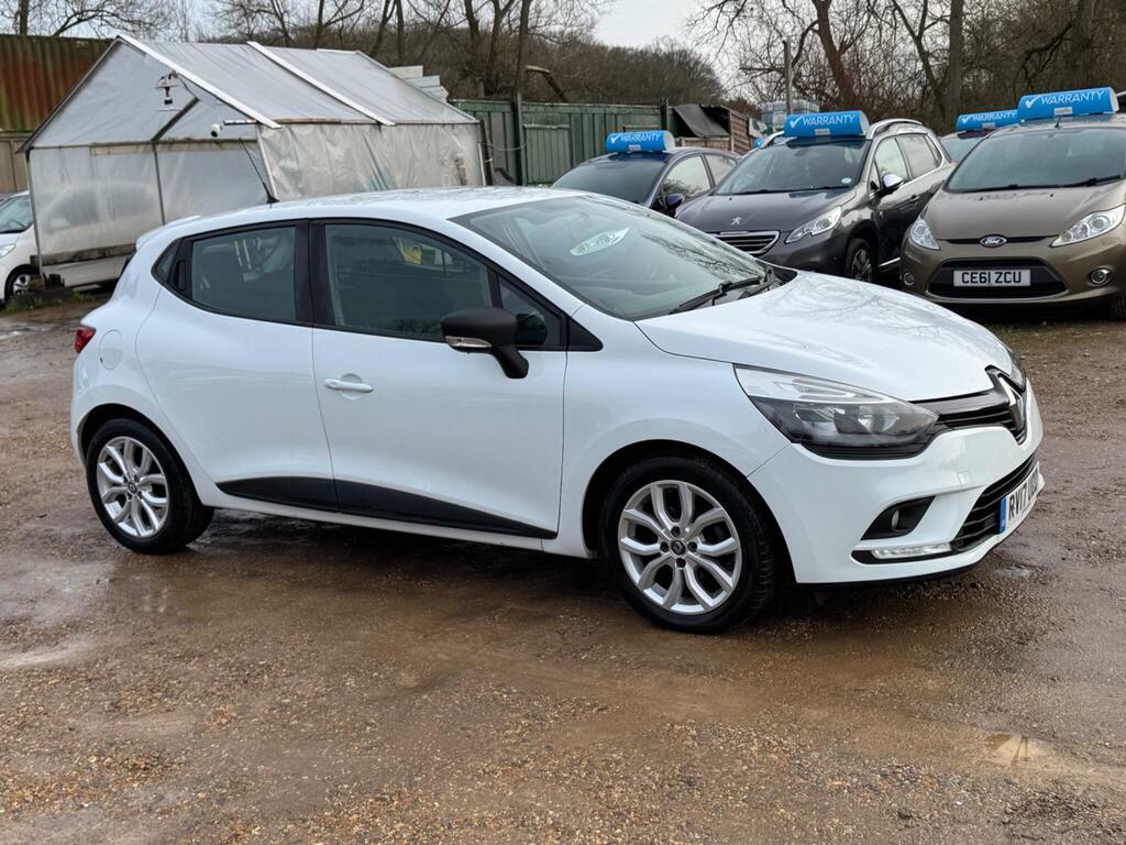 Renault Clio 0.9 Tce Play Euro 6 S S RV17UOD White #2