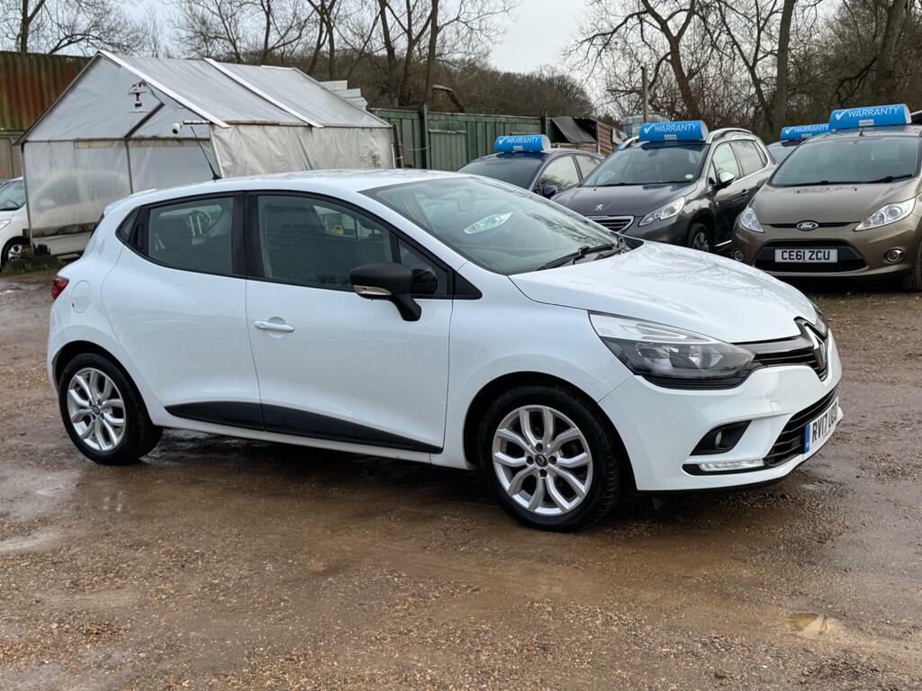 Renault Clio 0.9 Tce Play Euro 6 S S RV17UOD White #3