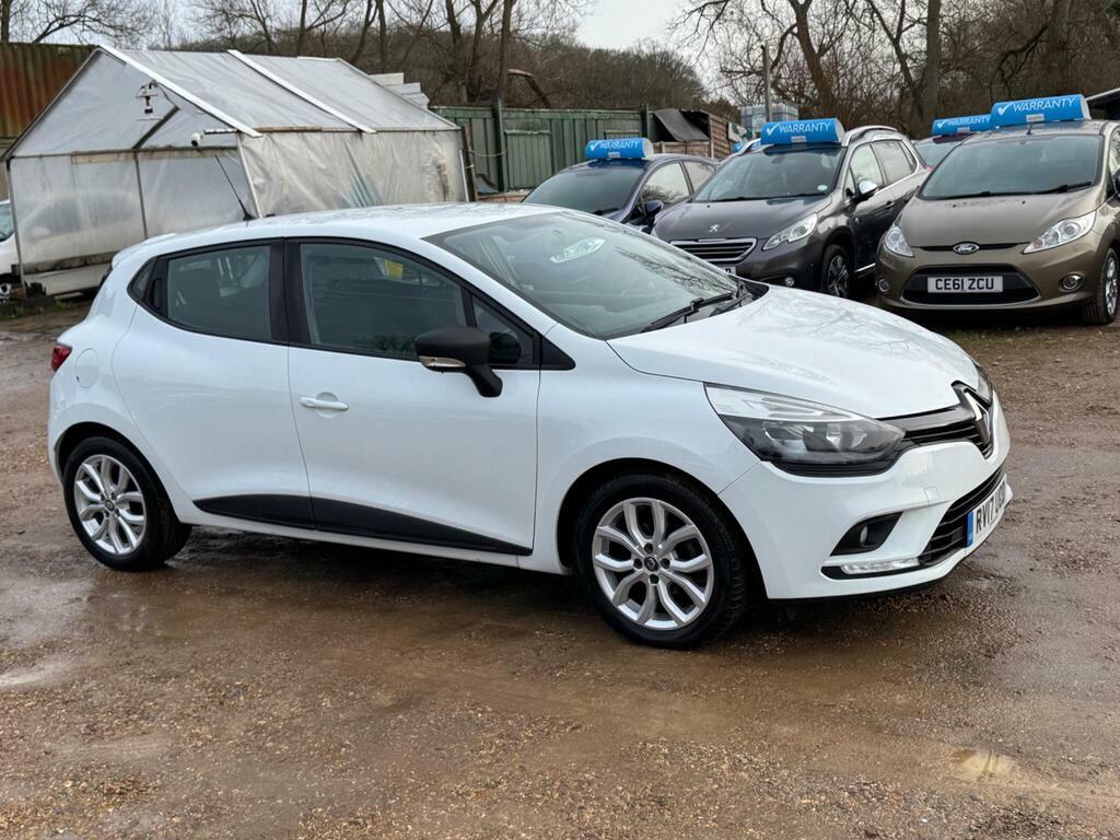 Renault Clio 0.9 Tce Play Euro 6 S S RV17UOD White #4