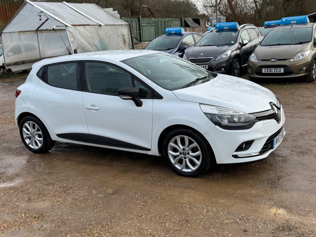Renault Clio 0.9 Tce Play Euro 6 S S RV17UOD White #6