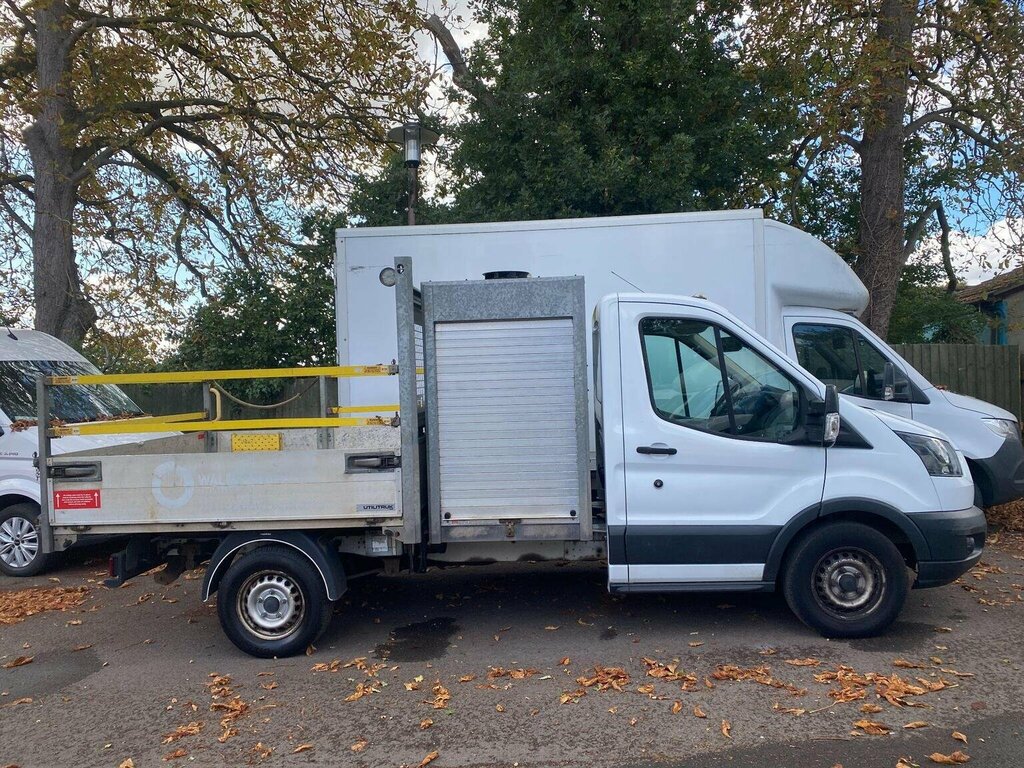 Ford Transit Custom Chassis Cab 2.0 350 Ecoblue Leader Rwd L3 Euro 6 YL19KVF White #2