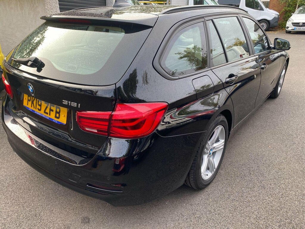 BMW 3 Series Estate 1.5 318I Se Touring Euro 6 Ss Black #4