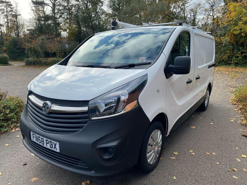 Vauxhall Vivaro Panel Van 1.6 Cdti 2900 L1 H1 Euro 6 Ss 20 FN68PBX White #5
