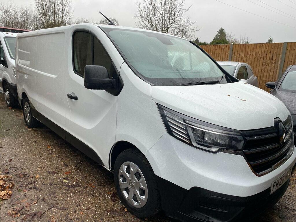Renault Trafic Panel Van 2.0 Dci Blue Ll30 Business L2 H1 Euro 6 White