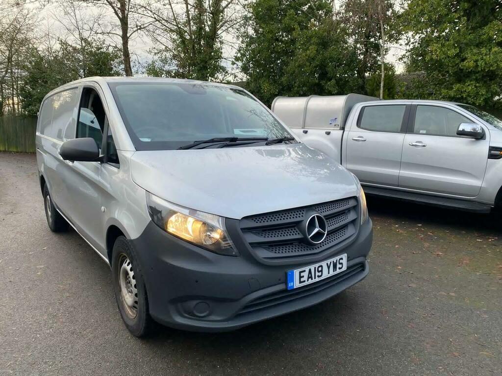 Mercedes-Benz Vito Panel Van 2.1 114 Cdi Bluetec Rwd L2 Euro 6 6Dr 2 Silver
